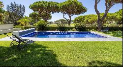 Buy 4 bedroom golfcourse villa with pool in Vilamoura near the beach and marina