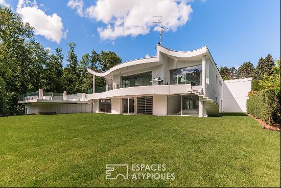 architect-designed home on 16 lush acres