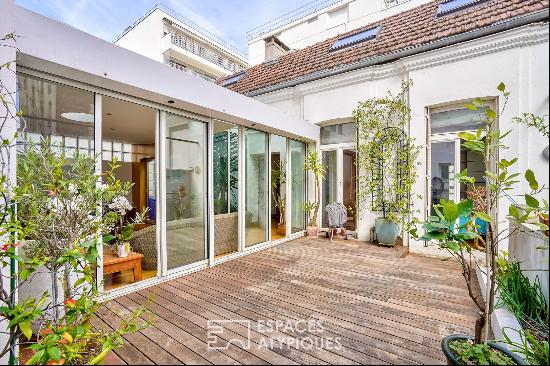 house-like duplex in a calm condominium