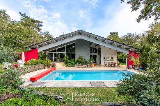 unique home on the banks of the Loire south of Angers