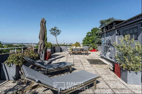 top-floor apartment with incredible roof terrace