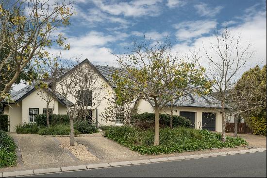 stately home with views over two fairways