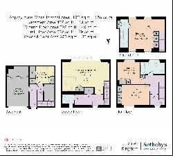 Luxury finished three-bedroom apartment