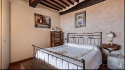 San Marco House with double entrance and top views, Cortona - Tuscany