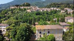 The Borghese Residence with a view of Cetona, Siena - Tuscany