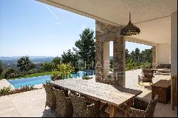 Fayence - Contemporary villa with panoramic view - Sleeps 12