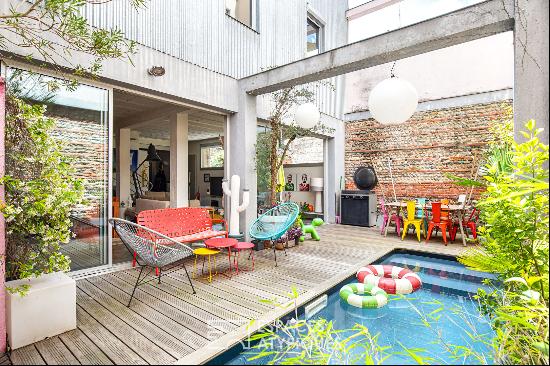 lovely loft in a former workshop