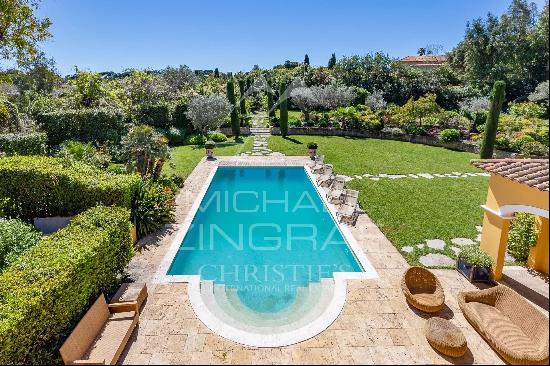 exceptional property in the heart of Cap d'Antibes - walking distance Keller beach