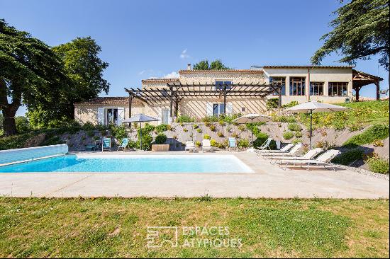 gorgeous compound on a former 19th century agricultural estate