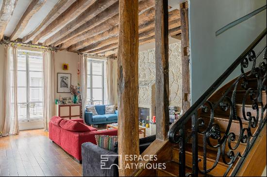 duplex in the heart of the Marais