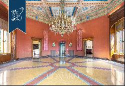 Luxurious castle surrounded by a 100-hectare park for sale between the Langhe area and the