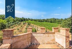 Luxury villa with agricultural grounds and hospitality potential for sale in Maremma