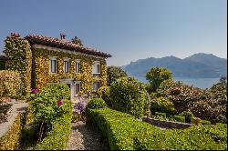 Early 20th century villa with centuries-old park and lake view