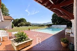 BASQUE COUNTRY - CLOSE TO ARCANGUES,  SUPERB VIEW OF THE MOUNTAINS ON 2 HECTARES 200 LAND