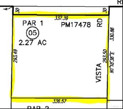 Rio Vista Corner lot parcel 05, San Diego CA 92127