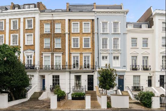 Beautiful family home in one of Notting Hill’s best-loved streets