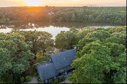 Serene Beauty Overlooking Freshwater Pond