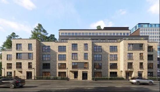 A fantastic new 2 bedroom first floor flat with Juliette balcony within The Carrick Develo