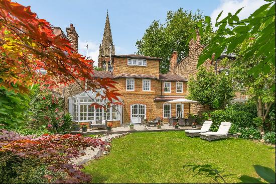 A rare opportunity to own a remarkable five bedroom family home situated in one of Chelsea