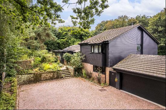 A stunning five-bedroom detached family home is located in the picturesque and sought afte