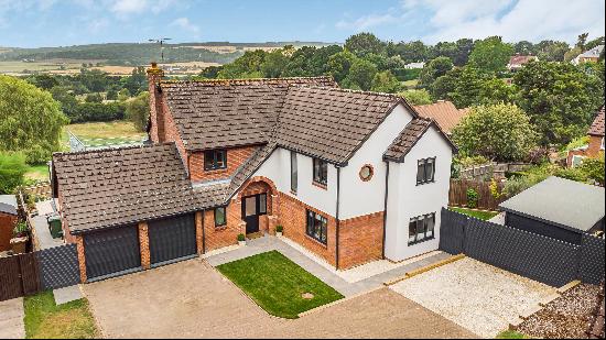 A superbly presented house with far-reaching views.