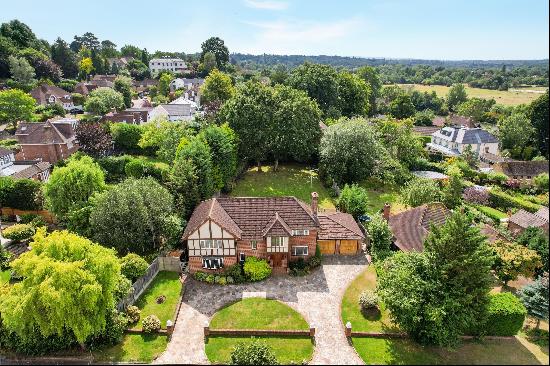 This fabulous detached family home is nestled within an exclusive private estate, offering