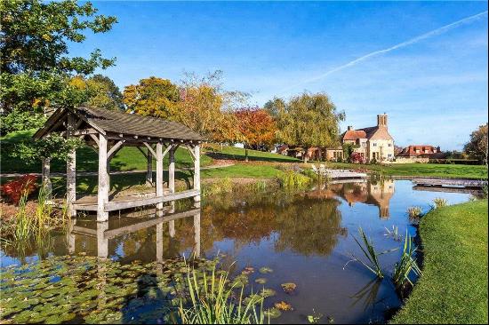 An immaculately presented Grade II listed country house in Surrey.