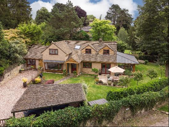 A detached, five-bedroom family home in a prime location on Bath's northern slopes.