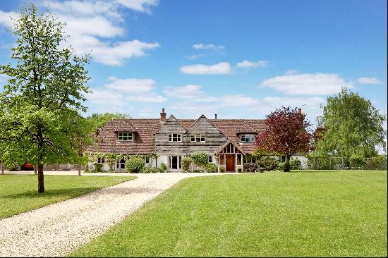 A beautifully-positioned country house with far-reaching views.