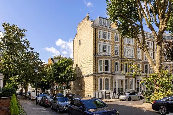 A garden flat for sale in Kensington, W8.