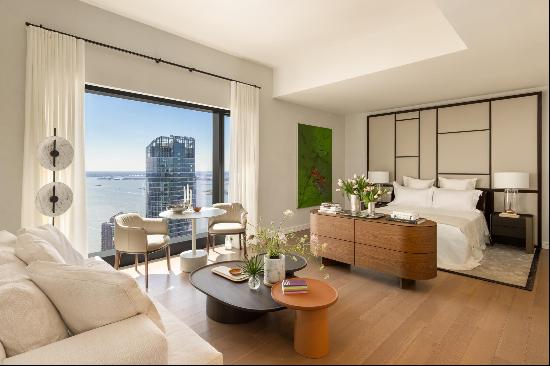 Experience luxury in Residence 66E at The Greenwich by Rafael Vinoly, a rare high-floor