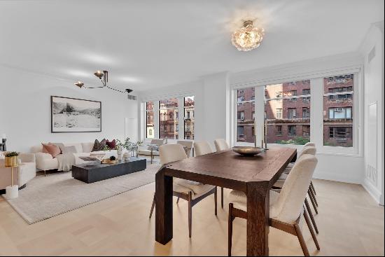 Pristine and bright four-bedroom at the highly sought after 200 East 79th Street. This 