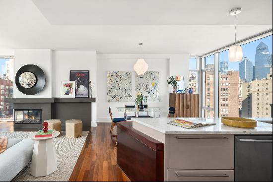 A beautiful top-floor residence available for the first time as a resale in New York Ci