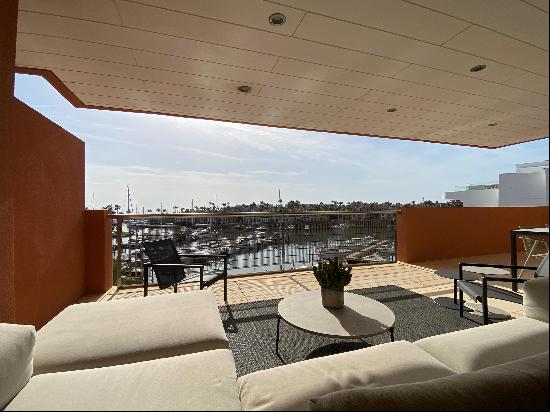 A luxury apartment in Ribera de Marlin,, overlooking Sotogrande Marina.