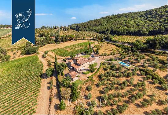 Prestigious farm and agritourism for sale in the heart of Chianti Classico