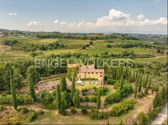 Exclusive Historic Villa with Tower in Chianti