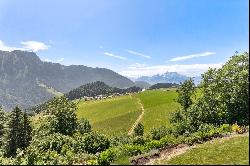 Splendid chalet, breathtaking view of the Alps