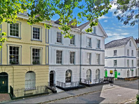 A fine period townhouse with beautifully appointed accommodation, in a sought-after Exeter