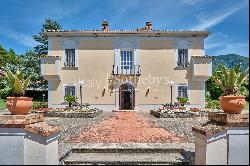 Magnificent historical villa surrounded by greenery