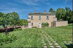 Magnificent historical villa surrounded by greenery