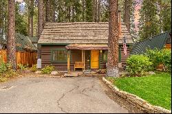 Two Bedroom Tahoe Pines Cabin With Pier & Lake Access