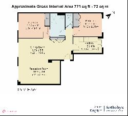 Spacious two-bedroom apartment with Green Park views