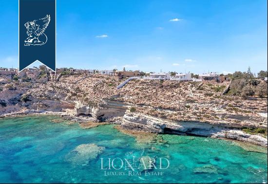 A modern real estate complex with 33 units for sale on the island of Lampedusa, a small ea