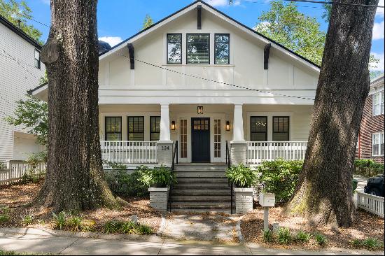 Exquisite Craftsman-style Home in the Heart of Midtown