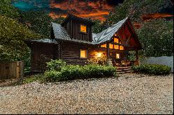 Exquisite Timber Lodge Cohutta National Forest Chalet