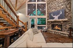 Exquisite Timber Lodge Cohutta National Forest Chalet