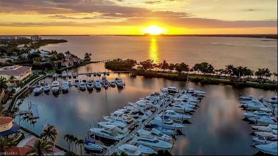 50 Ft. Boat Slip at Gulf Harbour E-6, Fort Myers FL 33908