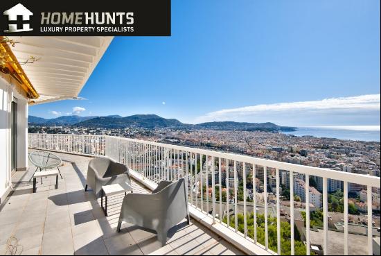 NICE ST PIERRE DE FERIC - 3 BEDROOM APARTMENT OF 141 SQM FOR SALE - LARGE TERRACES OF 50 A