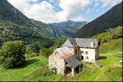 MAGNIFICENT FARMHOUSE TO RESTORE UNIQUE IN THE ASPE VALLEY BEARN