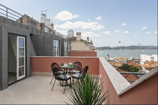 River View Penthouse, Apartment, Chiado, Lisbon